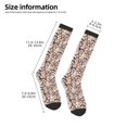 thumbnail image 2 of Balery Brown Sloth Calcetines novedosos Calcetines deportivos Calcetines hasta la rodilla Calcetines de algodón Calcetines originales y geniales, 2 of 6