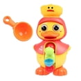 thumbnail image 1 of Camión de agua giratorio con forma de pato MengMeng, juguete de baño para bebés, pato amarillo, rociador de agua para niños, pato grande para niños y niñas, 1 of 6