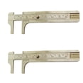 thumbnail image 6 of US 1-2Pc Brass Sliding Gauge Caliper Millimeter Bead Jewelry Measuring Tool Fine, 6 of 9