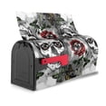 thumbnail image 3 of Bingfone Skulls Roses Magnetic Mailbox Cover Standard Size For Garden Yard Outdoor Decorations-21x18 In, 3 of 7