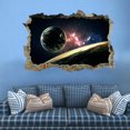 thumbnail image 2 of Openpig Outer Space Galaxy Planet Earth Wall Sticker, Solar System Magic 3D Window Removable Wall Decal, Children Kids Baby Home Room Nursery Decorative Adhesive Art Wall Mural, 2 of 9