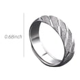 thumbnail image 3 of Anillo de estrella - Anillos de hombre de tamaño ajustable - Anillos elegantes para hombre y mujer - Regalos para situaciones especiales Anillo de hombre de tamaño ajustable aplicable, 3 of 9