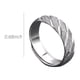 thumbnail image 3 of Anillo de estrella - Anillos de hombre de tamaño ajustable - Anillos elegantes para hombre y mujer - Regalos para situaciones especiales Anillo de hombre de tamaño ajustable aplicable, 3 of 9