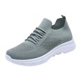 thumbnail image 2 of AUDeals Women's Running Shoes, Lightweight Mesh Sneakers with Breathable Comfort for Gym and Sports (Green, 8), 2 of 9
