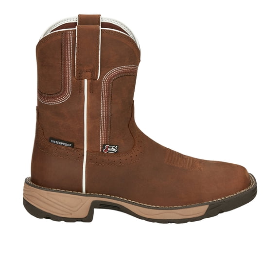 Justin Original Workboots Womens Stampede Rush 8 Inch Waterproof Composite