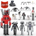 thumbnail image 2 of MOC Skibidi Toilet Woffer Man Building Blocks, Scientist Monitor Man Tank Tv Man Idea Character Action Figure Bricks, juguetes para niños, 2 of 4