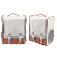 thumbnail image 1 of Ventilated Cat Backpack Carrier, Pet Backpack Carrier Keep Cooling  For Outdoor Use, 1 of 8