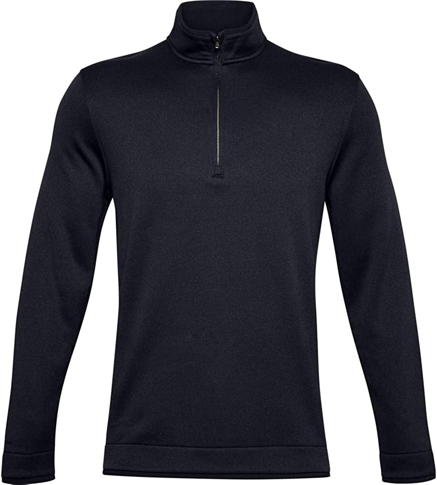 Under Armour Men's Storm Sweaterfleece Golf Pullover Black S
