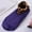 Purple, variant on Helii Socks for Women Leopard Print Fuzzy Thermal Slipper Socks Double Layer Thick Plush Winter Ankle Socks for Daily Wear