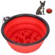 thumbnail image 4 of Comederos Lentos Para Perros Cuencos de Alimentación Más Lentos Para Mascotas Que Tragan Saliva Cuenco Plegable para Perros para Viajar Acampar Caminar para Cachorros de Comida ANGGREK Otros, 4 of 8