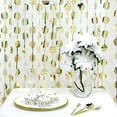 thumbnail image 5 of Balsa Circle Metallic Champagne Round 6 feet Foil Tassels Fringe Backdrop Curtains Party, 5 of 8
