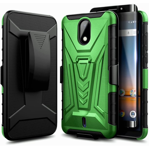 AT&T Calypso 2 (U319AA) / Cricket Debut 4G LTE Case with Tempered Glass