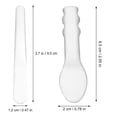 thumbnail image 2 of BESTOYARD Mini Metal Cosmetic Spatula Set 2pcs Reusable Skincare Applicators for Cream Lotions and Moisturizers, 2 of 8