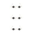 thumbnail image 3 of Set of 3 Trendy Retro Sunglasses for Beach Party Decoration, Man Accessories, 3 of 8