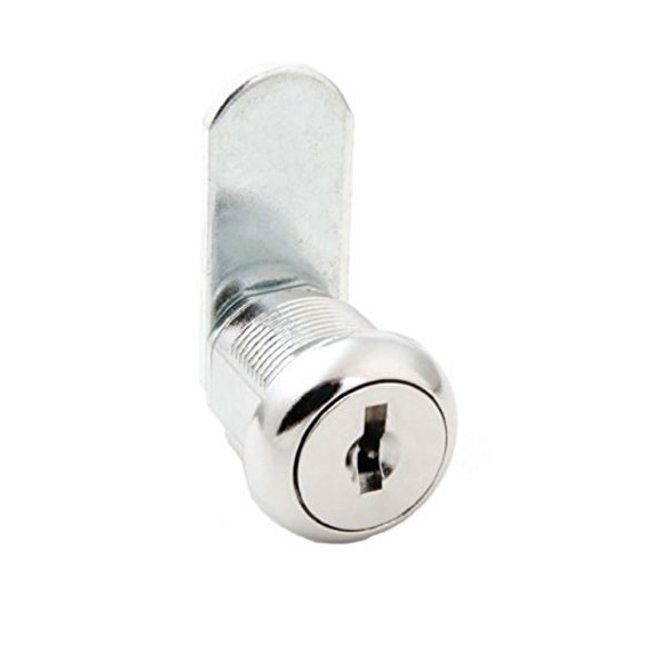 CCL Security Products 65003 Multi Application Series 650/651 Cam Lock, Zinc Alloy Housing, 1-1/8" Length