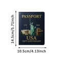 thumbnail image 3 of Anniversary Passport Business Card Holder Travel Organizer With RFID Blocking Technology, 3 of 6