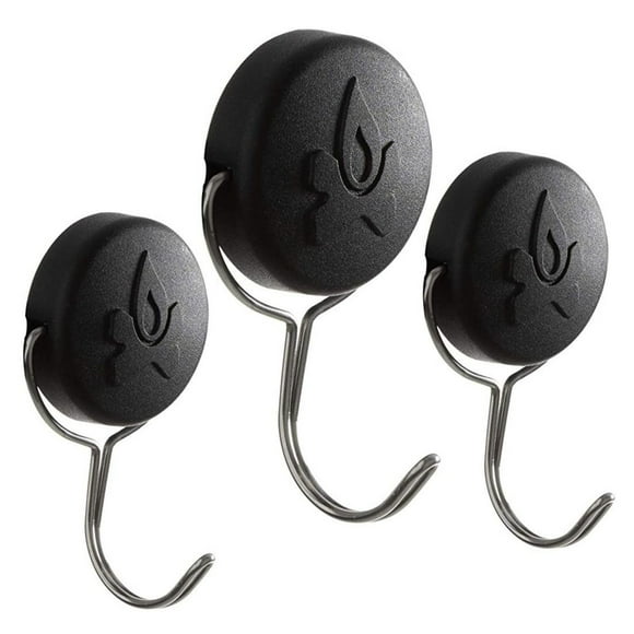 Camp Chef Lot de 3 porte-outils magnétiques pour barbecue – MAG3, crochets durables pour accessoires de gril pour ustensiles, équipement de cuisine extérieur résistant aux intempéries et facile à fixe