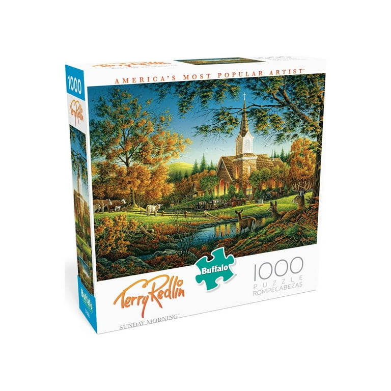 Buffalo Games ジグソーパズル テリー・レッドリン 自宅の快適さ 81BZKteThsL._AC_UF894,