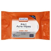 AcneFree Acne Wipes, 30 ea