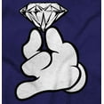 thumbnail image 2 of Diamond Mickey Ring Princess Jewel Womens Fitted Plus Size Graphic Tee Brisco Brands 2X, 2 of 5