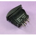 thumbnail image 2 of #99)  MOMENTARY LH Tilt Rocker Switch SPDT 20A 12VDC (ON) Off (ON), V8D1, 2 of 2