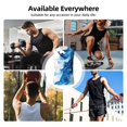 thumbnail image 5 of Uemuo Blue White Fluid Art Pattern Men's Sleeveless T-Shirt,Muscle Athletic Tank Top, Moisture-wicking Quick-dry Breathable Classic Tee Top for Gym Run Outdoor Sports-3X-Large, 5 of 8