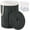 Black, variant on QW Laundry Hamper with Lid Laundry Basket with Lid 19.0 Gal (72 L) Round Wicker Laundry Basket Handwoven Rattan Basket with Lid Removable Bag 2 Mesh Bags Handles for Living Room Bathroom Black