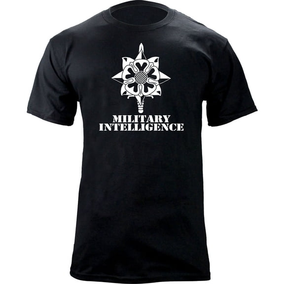Army Military Intelligence Branch Insignia Veteran T-Shirt