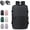 Black, variant on Backpack, 25L Backpack, Waterproof Expandable with shoe compartment