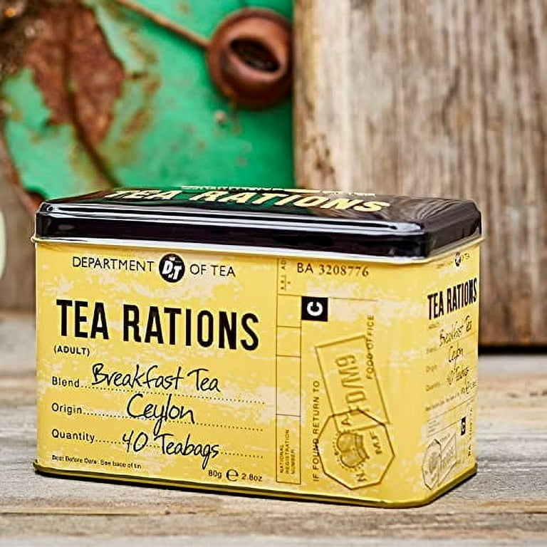 New English Teas Harry Potter Gryffindor Crest Tea Tin - Includes 40 English Breakfast Teabags