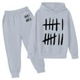 thumbnail image 4 of Ensemble de Chandail à Capuchon et Jogger à Imprimé Graphique pour Garçons - Survêtement Confortable pour Enfants pour le Printemps et l'Automne, 4 of 4