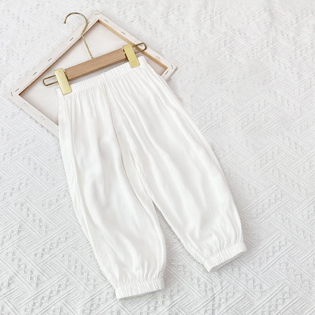 Pantalons pour Bébé Garçon, Robe d'Été Imprimée pour Filles et Garçons, Pantalons Longs en Denim Mignons