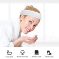thumbnail image 4 of 48 diademas desechables para el cabello, para spa, maquillaje, de tela no tejida., 4 of 6