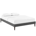 thumbnail image 1 of Modway Sharon Full Fabric Bed Frame with Squared Tapered Legs in Gray, 1 of 5