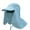 Blue B, variant on Fishing Sun Hat with Neck Flap Fishing Flap Caps Men Women Quick Dry Sunshade UV Protection Removable Ear Neck Cover Outdoor Sportswear Accessories for Hiking Running Fishing Baseball Golf