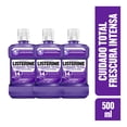 thumbnail image 2 of Enjuague Bucal Listerine Cuidado Total 500 ml 3 piezas, 2 of 5