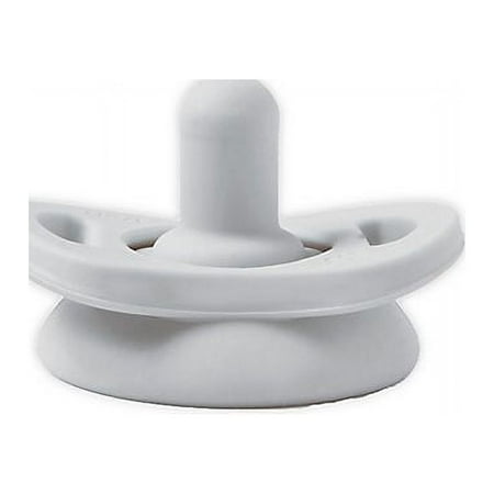 Doddle & Co., The Pop & Go Pacifier, 3+mo, Oh Happy Grey