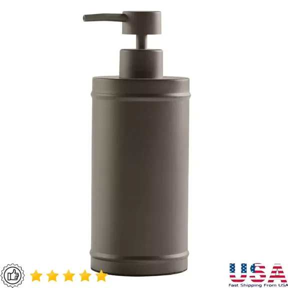 Stylish Soap Pump Elegant Metal Dispenser Kitchen Bathroom Countertop Accessory