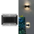 thumbnail image 7 of Solar Powered Wall Lights Outdoor Waterproof Fence Lighting Automatic Dusk to Dawn - Up Down Lighting Easy Installation Garden Pathway(A-Warm), 7 of 7