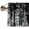 thumbnail image 6 of Gothic Forest Valance Curtains,Foggy Mysterious Ghost Forest Drapes Valance for Kitchen Bedroom Living Room,54x18 in, 6 of 6