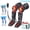 Black with White Trim, variant on Leg Massager with Heat, Air Compression Thigh, Leg Air Compression Massager for Circulation and Pain Relief with 3 Modes, Muscles Relaxation
