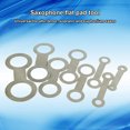 thumbnail image 4 of 8 Pieces/set Stainless Steel Saxophone Pads Removable Manual Professional Soprano Sax Repair Kit Musical Instrument Hardware, 4 of 7