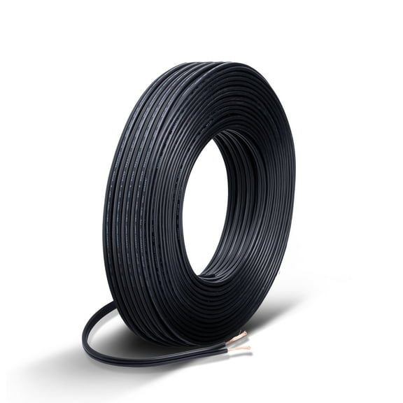 Gardenreet 16/2 Low Voltage Landscape Lighting Wire, 16AWG 2-Conductor, 500Feet Copper Electrical Wire, PVC Wire for Low Voltage LED Light (UL Listed)