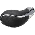 thumbnail image 1 of Black/Chrome Leather Gear Shift Knob for Opel Insignia Astra J Meriva B Zafira C1, 1 of 4
