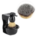 thumbnail image 1 of Brocha de Afeitar, Juego de Brochas de Afeitar 3 en 1, Brocha de Afeitar y Cuenco, Kit de Brocha de Afeitar, Cuenco de Afeitar y Soporte, Kit de Brocha y Cuenco de Afeitar, 1 of 7