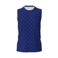 thumbnail image 6 of Picia Navy Blue mens Cotton Tank Undershirts , Moisture-wicking Ribbed Tanks, Lightweight Cotton Tank Undershirts-XX-Large, 6 of 8