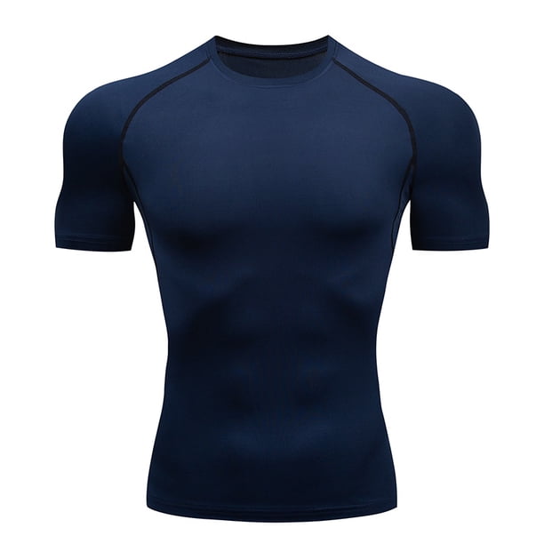 De Manga Corta De Los Hombres De Compresión Ropa Deportiva Traje Estaciones Primavera Gimnasio Ajustada Yoga Conjuntos De Entrenamiento Jogging Running Fitnesspangjing