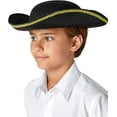thumbnail image 3 of Halloween Deluxe Child Tri Corner Hat, 3 of 3