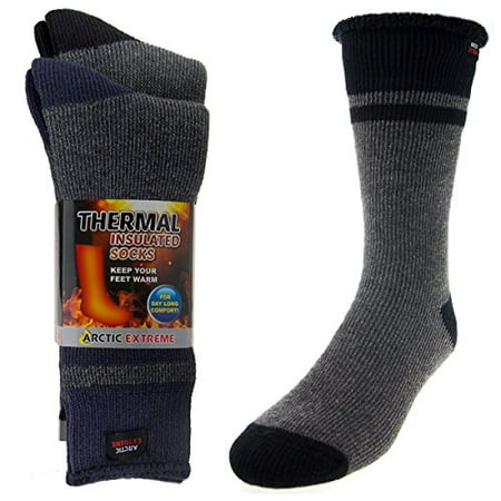 2 Pairs Arctic Extreme Thermal Socks, Warm Socks, Thick Socks, Winter Socks For Men, Women, Kids, Hiking Socks, Moisture Wicking (Best Winter Cycling Socks 2019)