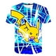 thumbnail image 1 of Camisetas de Pokémon para niños y niñas, ropa de Pikachu, Squirtle, 3D, juego de Anime, dibujos animados, moda Hip Hop, Verano, 1 of 3